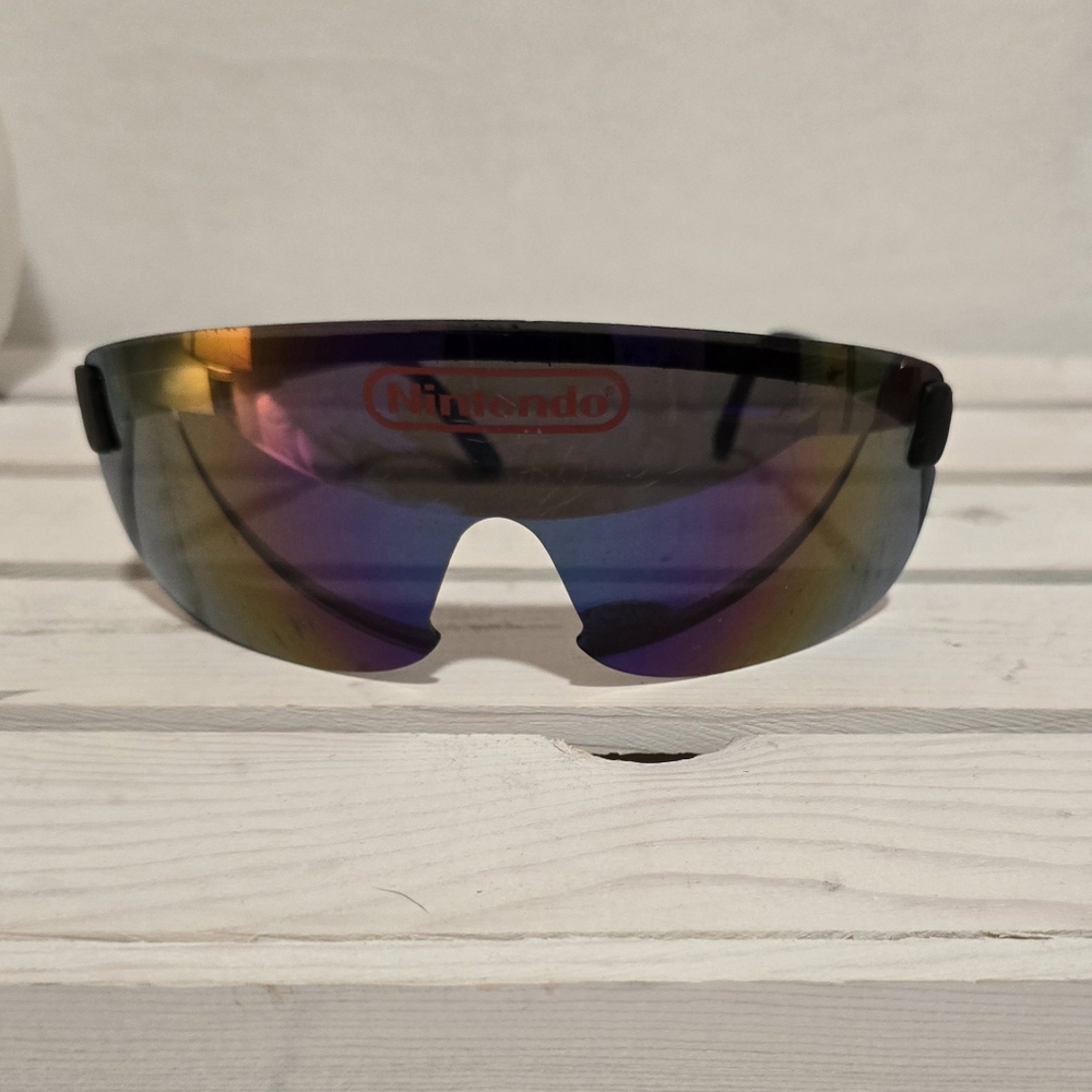 Ultra Rare Vintage Nintendo Sunglasses polarized with "Nintendo" on lenses.